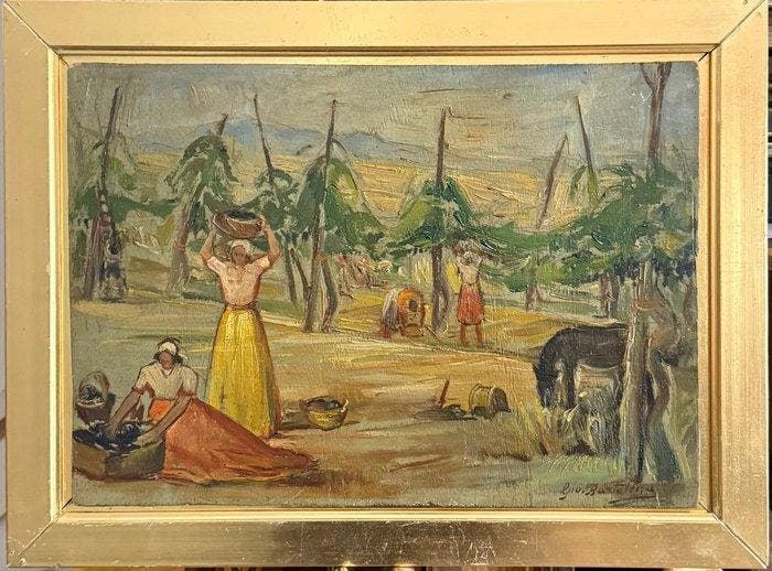 Giovanni Bartolena (1886-1942), Attr. - La Raccolta, Antiek en Kunst, Kunst | Schilderijen | Klassiek