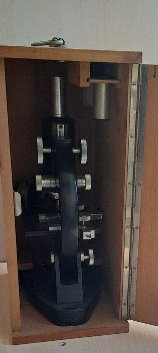 Monocular compound microscope - No.70332 - 1900-2000 -, Collections, Appareils photo & Matériel cinématographique