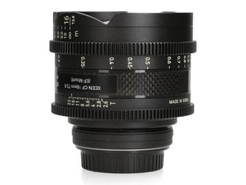 Samyang XEEN CF 16mm T2.6 - Canon EF - Groothoeklens, Ophalen of Verzenden, Zo goed als nieuw