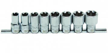 Dopsleutelset T-profiel Plus (voor Torx Plus) 12,5 mm (1/2), Verzenden, Nieuw