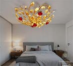 SLC Illumina - MG - Plafonnier - Plaf Rose Oro 6Luci - Fer