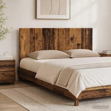 vidaXL Wandgemonteerd Hoofdbord BREDA Oud hout Bewerkt hout, Verzenden