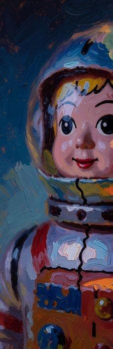 ssick lab - [XL MATTE PAPER] Astronaut’s Smile