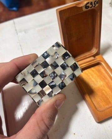 Zippo - Zonder minimumprijs - Aansteker - Parelmoer, Staal,
