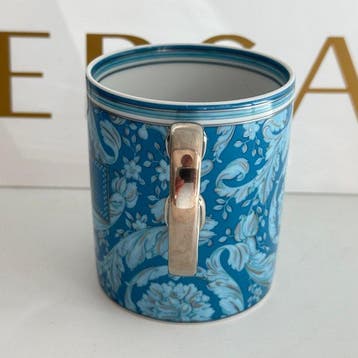 Rosenthal - Versace - Tasse - Barocco Teal bleu — tasse à