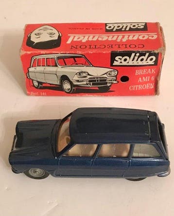 Solido 1:43 - Voiture miniature - Citroën Ami 6 break