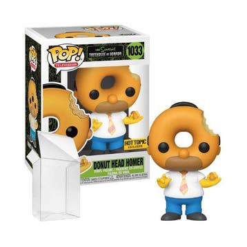 Funko Pop!  The Simpson - Donut Head Homer #1033 Hot Topic, Verzenden
