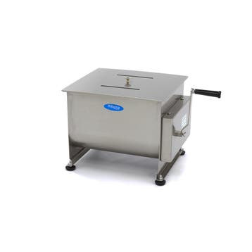 Vleesmenger | 30 Liter Capaciteit | RVS | Dubbele as |, Verzenden, Nieuw in verpakking