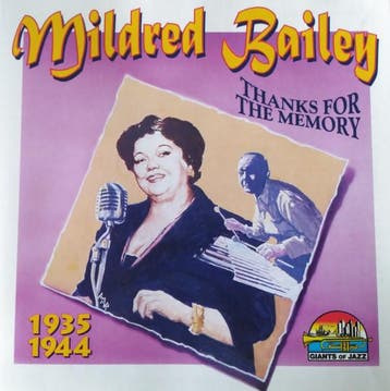 Mildred Bailey - 1935 1944 (Thanks For The Memory) (CD,, Verzenden, Zo goed als nieuw