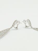 Oorbellen - 18 karaat Witgoud Diamant (Natuurlijk), Handtassen en Accessoires, Oorbellen, Nieuw