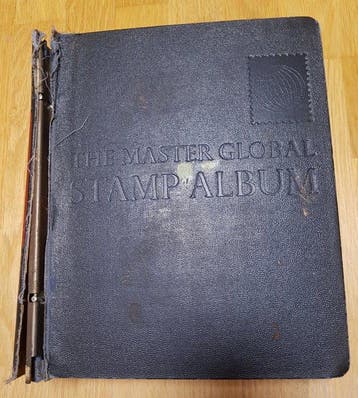 Wereld 1856/1972 - Groot, oud Minkus-wereldalbum. Landen van, Gestempeld