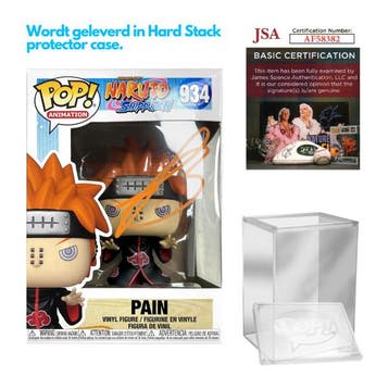 Gesigneerde Funko Pop! Naruto - Pain #934, Collections, Verzenden