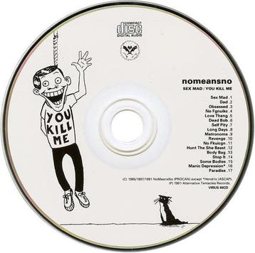Nomeansno - Sex Mad / You Kill Me (CD, 1991), Verzenden, Gebruikt