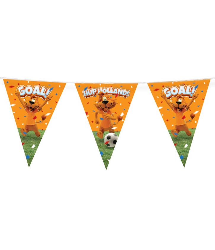 Loeki De Leeuw Slingers Oranje 10m, Hobby & Loisirs créatifs, Articles de fête, Envoi