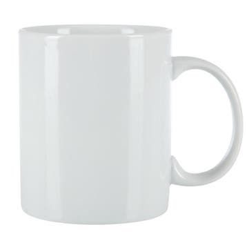 Mokken | WHITEWARE | Porselein | Wit | 28.4cl | 12 Stuks |, Verzenden