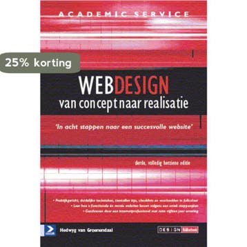 Webdesign van concept tot realisatie - 3de herziene druk, Verzenden, Gelezen, H. van Groenendaal