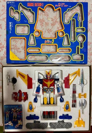 Clover - Robot-jouet DAITARN 3 CLOVER GAMBE BIANCHE -