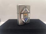 Zippo - COFFRET ZIPPO LOSANGE RELIEF NACRÉ & PERLÉ - RARE -