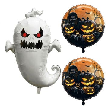 Halloween Folieballonnen - Spook of Skelet, Verzenden, Nieuw