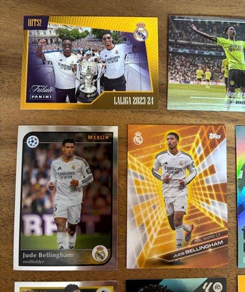 2023/24, 2024/25 Panini Merlin, Finest, Donruss, Topps Jude