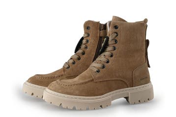 Nubikk Veterboots Meisjes in maat 32 Bruin, Verzenden, Jongen of Meisje, Nubikk, Schoenen