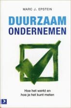 Duurzaam ondernemen 9789052616827 M.J. Epstein, Verzenden, Zo goed als nieuw, M.J. Epstein