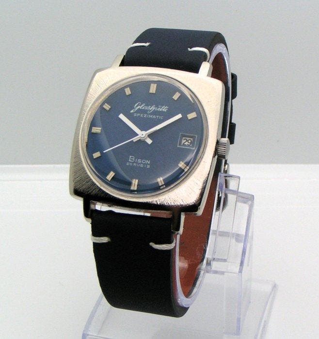 GUB Glashütte Spezimatic - Bison - Zonder minimumprijs -, Handtassen en Accessoires, Horloges | Heren