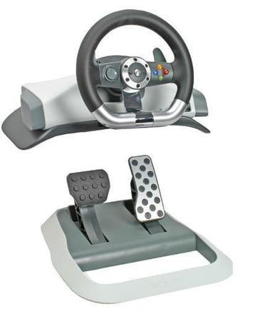 Microsoft Xbox 360 Wireless Racing Stuur V2 Blauw, Consoles de jeu & Jeux vidéo, Consoles de jeu | Xbox 360, Ophalen of Verzenden