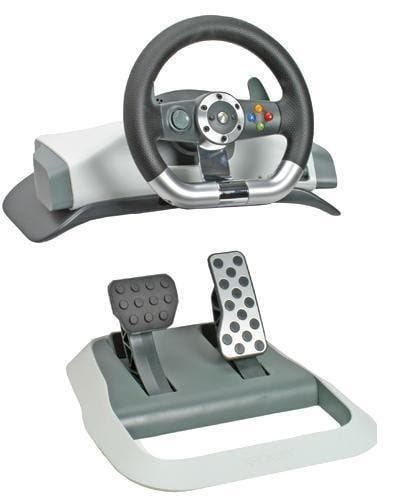 Microsoft Xbox 360 Wireless Racing Stuur V2, Games en Spelcomputers, Spelcomputers | Xbox 360, Zo goed als nieuw, Ophalen of Verzenden