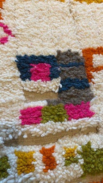 Authentieke Berber Loper uit het Atlasgebergte -