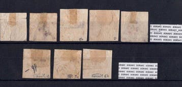 Italiaanse oude staten - Napels - NAPOLI 1858 – 8 originele