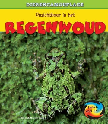 Onzichtbaar in het regenwoud / Dierencamouflage, Verzenden, Zo goed als nieuw, Deborah Underwood
