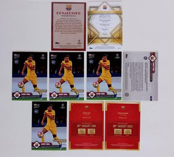 Topps Lamine Yamal 2023-24 Topps Now #99 Youngest Player, Verzamelen, Nieuw