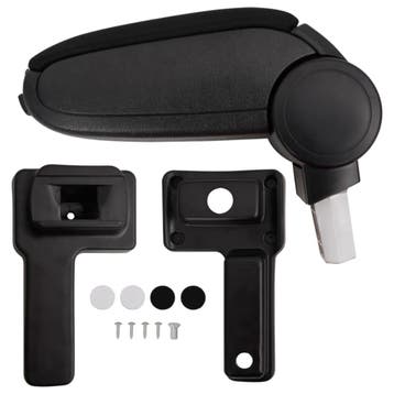 vidaXL Armsteun 14,5x32x(27-46) cm ABS zwart, Autos : Pièces & Accessoires, Verzenden