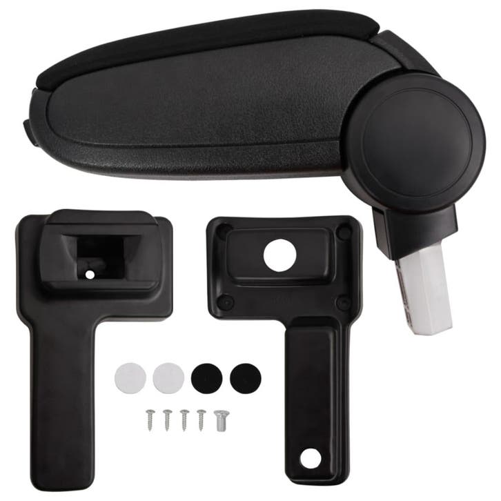 vidaXL Armsteun 14,5x32x(27-46) cm ABS zwart, Autos : Pièces & Accessoires, Habitacle & Garnissage, Envoi