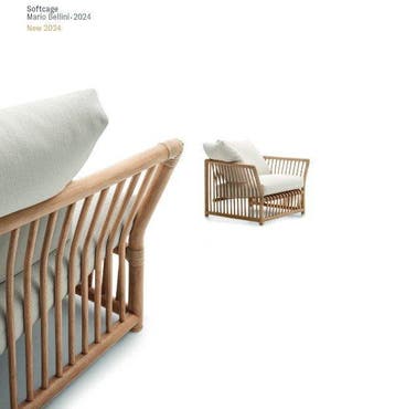 B&B Italia - Mario Bellini - Fauteuil - Softcage - NUOVA