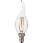 LED Lamp - Kaarslamp met E14 Fitting - Warm Wit Filament 270, Verzenden, Nieuw