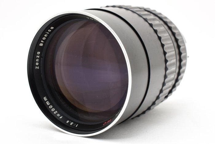 Zenzanon Bronica Zenza MC 3.5/200mm Telelens, Audio, Tv en Foto, Fotocamera's Analoog