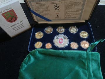 Finland. Proof Set 2009 (incl. Silver Medal) (Zonder