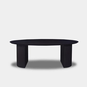Tafel Ovaal Eikenhout  Half Rond  260x110