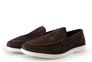 Memphis One Loafers in maat 42 Bruin, Kleding | Heren, Loafers, Bruin, Verzenden, Zo goed als nieuw