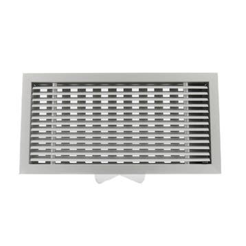 Aluminium luxe afsluitbaar schuifrooster - inbouw 298x148mm, Verzenden