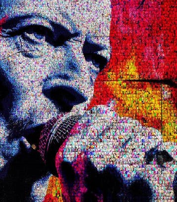 David Law - Starman III - David Bowie - Format XL 60x60