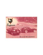 1954 PEGASO Z-102 B BS BROCHURE ENGELS, Ophalen of Verzenden