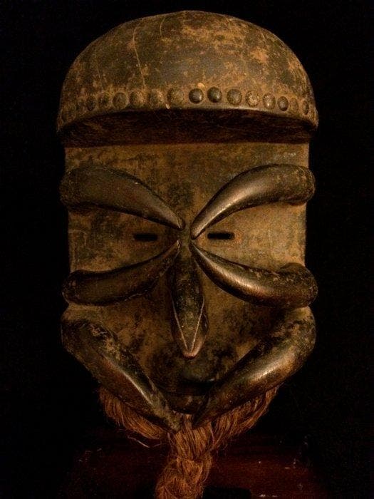 Elegante Wee/Gurre-masker (Zonder minimumprijs), Antiek en Kunst, Kunst | Niet-Westerse kunst