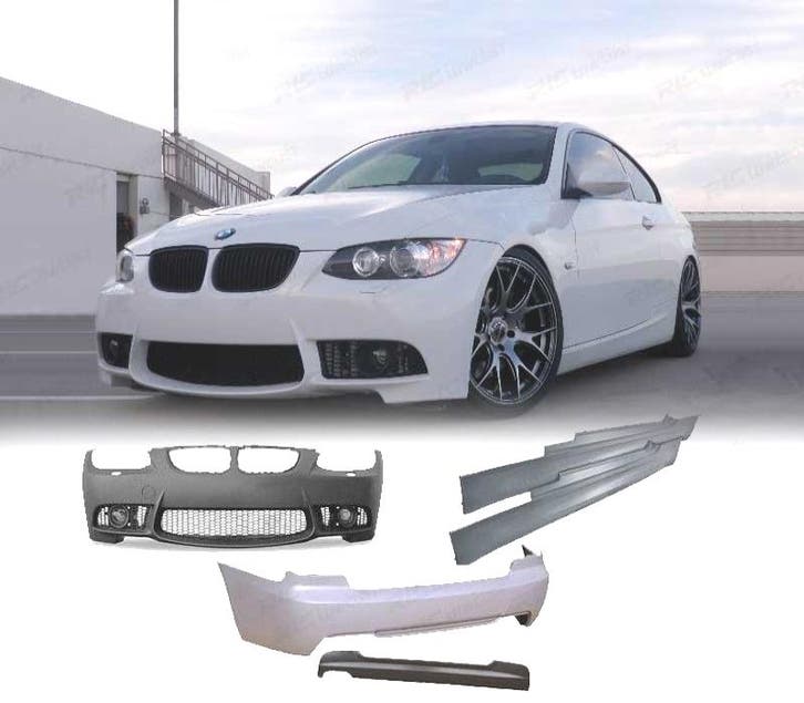 KIT CARROSSERIE BMW E92 06-10 LOOK M3 SANS PDC AVEC LAVE-PHA, Auto-onderdelen, Carrosserie, Verzenden