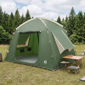 vidaXL Huisje Tent met dak Groen 210 x 210 x 138 cm, Verzenden, Nieuw