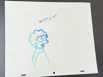 Gracie Films - Originele animatietekening van Lisa Simpson,, Nieuw in verpakking
