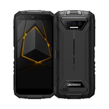 S41 Smartphone Outdoor Zwart - Quad Core - 3 GB RAM - 16 GB, Verzenden, Nieuw