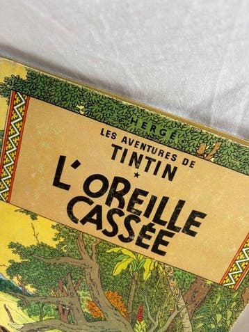 Tintin - LOreille Cassée - B29 - 1 Album - Herdruk - 1961, Livres